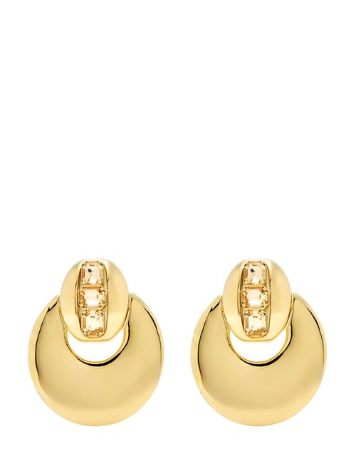 Rhinestone Disc Earrings SAINT LAURENT | 836269Y15268572